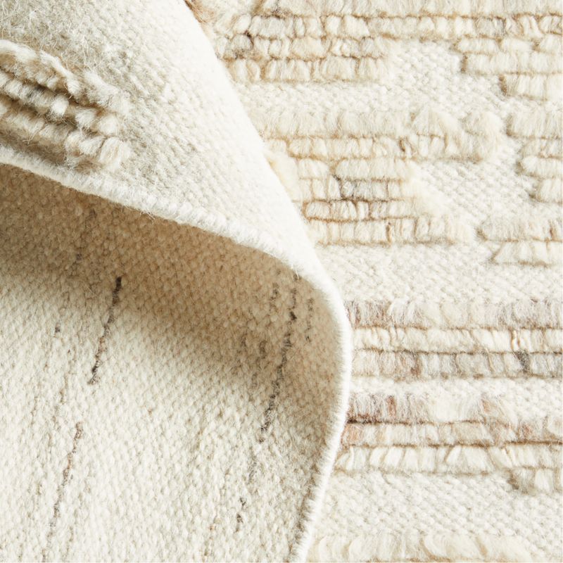 Bozeman Wool Textured Light Tan Area Rug 12'x15' - image 3 of 5