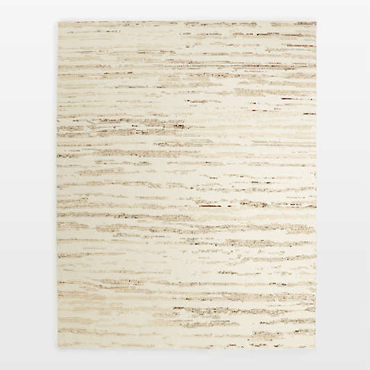 Bozeman Wool Textured Light Tan Area Rug