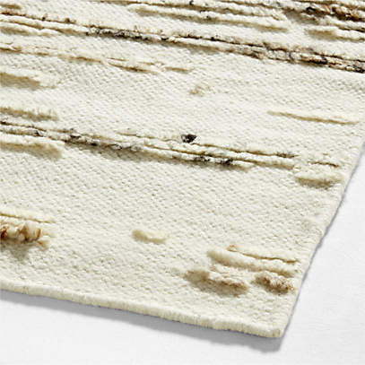 Macon Beige Chenille Rug 12x18 Swatch