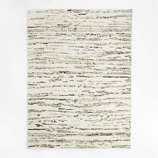 Bozeman Wool Textured Taupe Area Rug 8'x10'