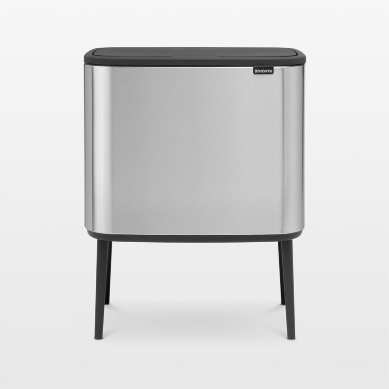 simplehuman 40-Liter/10.5-Gallon Slim Touch-Bar Trash Can +