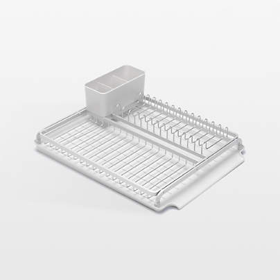 Brabantia Sinkside Dish Drying Rack, Large, Light Gray