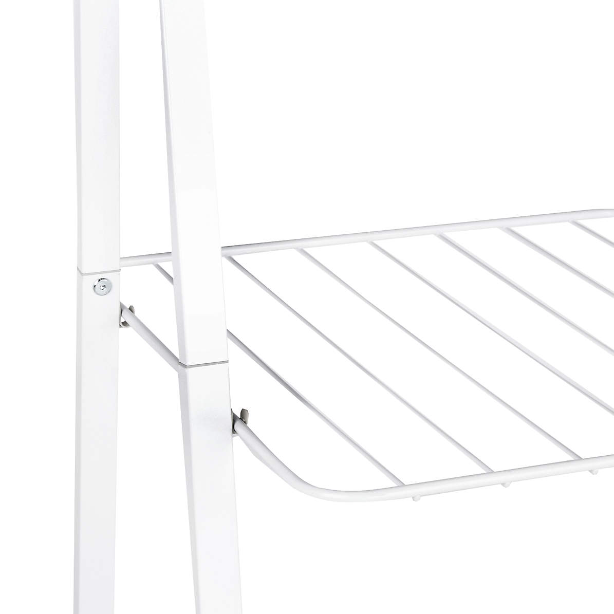 White Large A-Frame Clothes Drying Rack