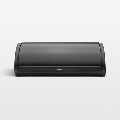 View Brabantia Roll Top Bread Box, Matte Black details