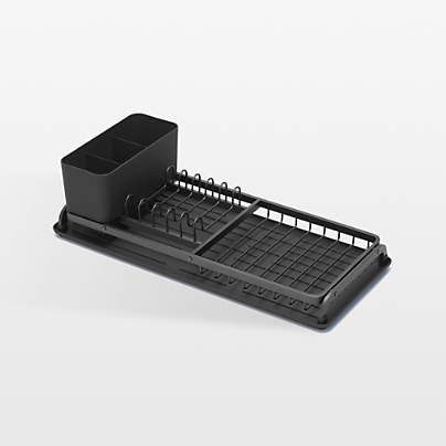 Brabantia Sinkside Compact Dish Drying Rack, Dark Gray