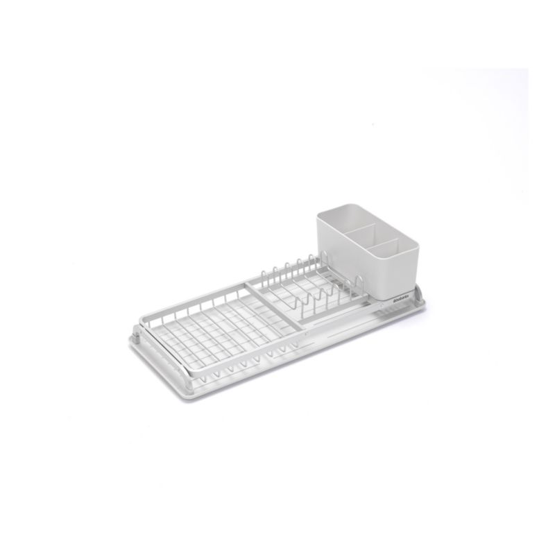 Brabantia Light Grey Compact Dish Drying Rack + Reviews, Crate & Barrel in  2023