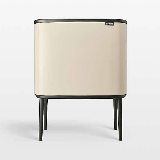 Brabantia Soft Beige Bo Touch Dual Recycling Bin