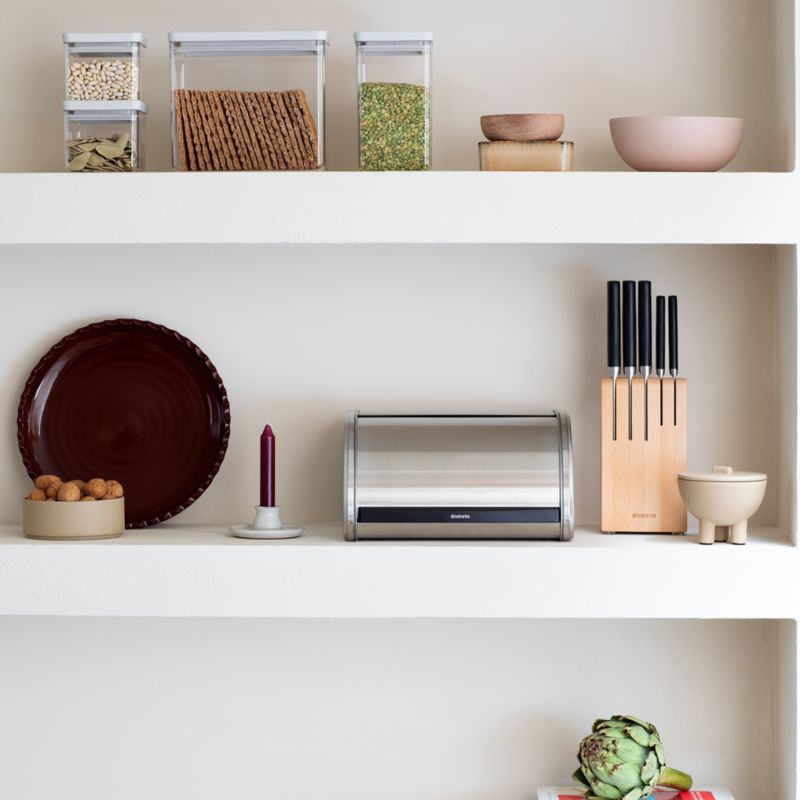 Brabantia Roll Top Bread Box, Medium, Brilliant Steel - image 2 of 4