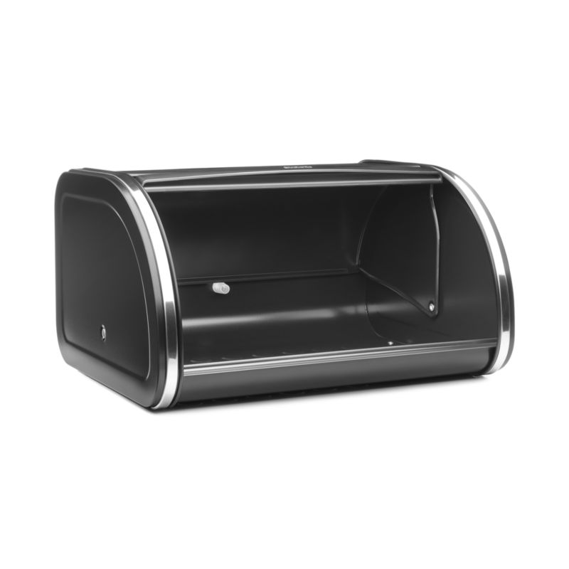 Brabantia Roll Top Bread Box, Medium, Matte Black - image 3 of 5