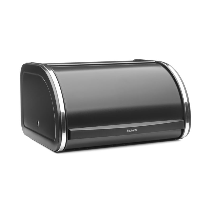 Brabantia Roll Top Bread Box, Medium, Matte Black - image 2 of 5