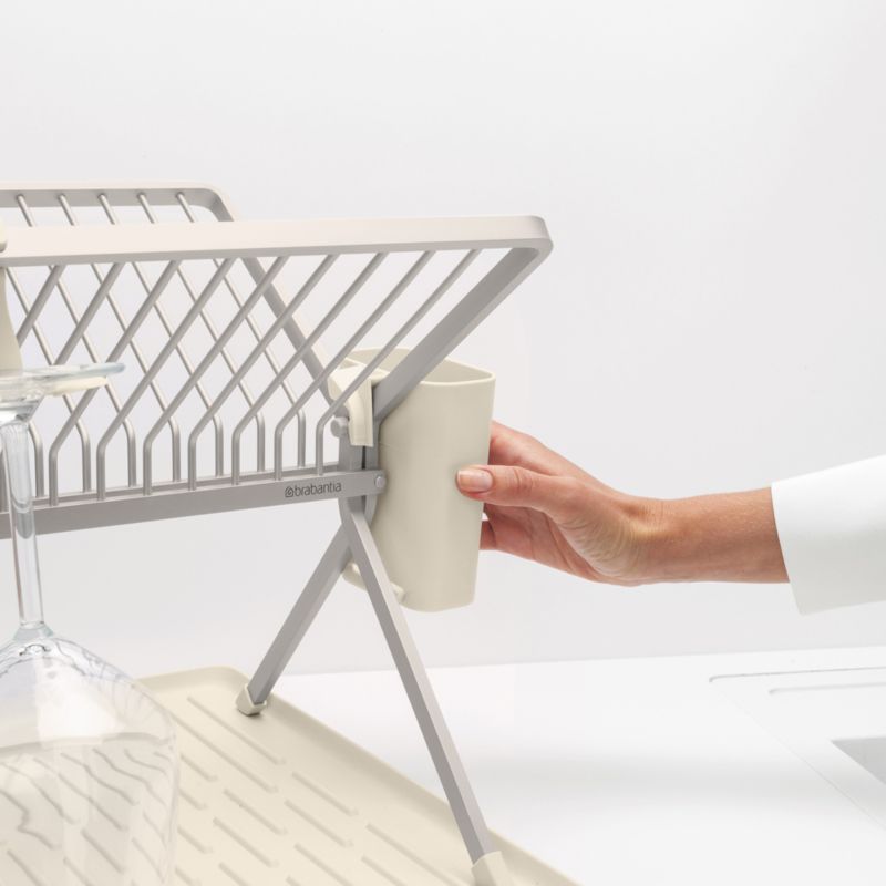 Brabantia Sinkside Soft Beige Foldable Dish Rack, Large - image 3 of 5