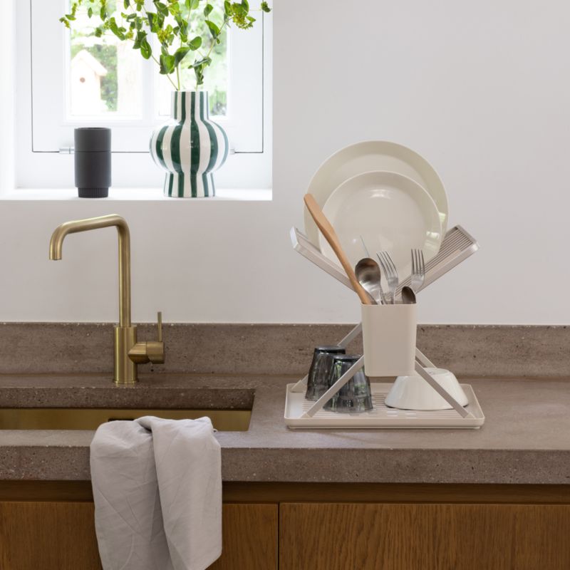 Brabantia Sinkside Soft Beige Foldable Dish Rack - image 1 of 3