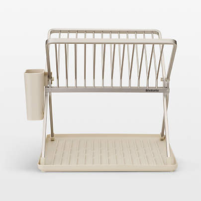 Brabantia Sinkside Soft Beige Foldable Dish Rack