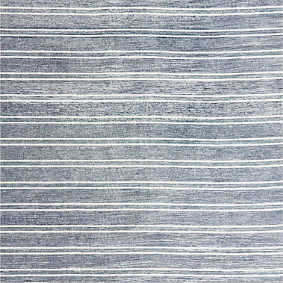 Brady Navy Blue Washable Kids 12"x18" Rug Swatch
