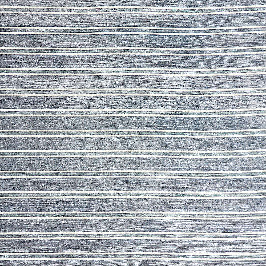 Brady Navy Blue Washable Area Rug