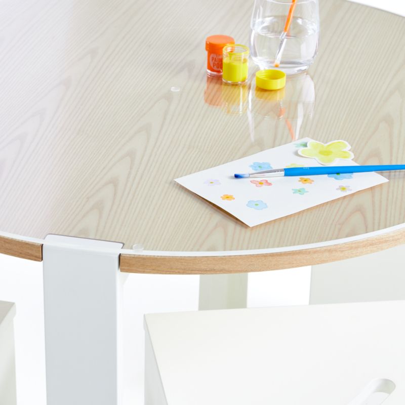 Nesting Table Acrylic Mat + Reviews | Crate & Kids