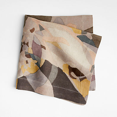 View Braque Floral Cloth Napkin details