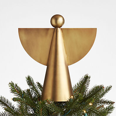 View Brass Angel Christmas Tree Topper details
