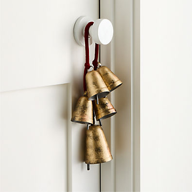 View Brass Bell Holiday Door Swag details