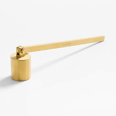 Apotheke Brass Finish Candle Snuffer