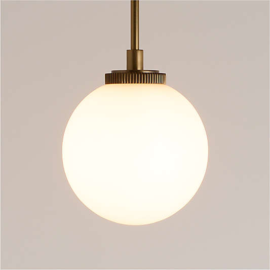 Brasserie Glass Pendant Light
