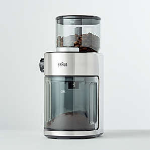 Crate&Barrel KitchenAid ® Matte Black Burr Coffee Grinder