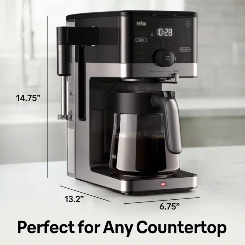Braun ® OptiBrew Pro 12-Cup Pod Free Drip Coffee Maker - image 4 of 9