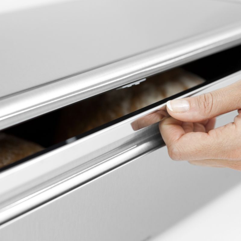 Brabantia Fall Front Matte Steel Bread Box - image 5 of 7