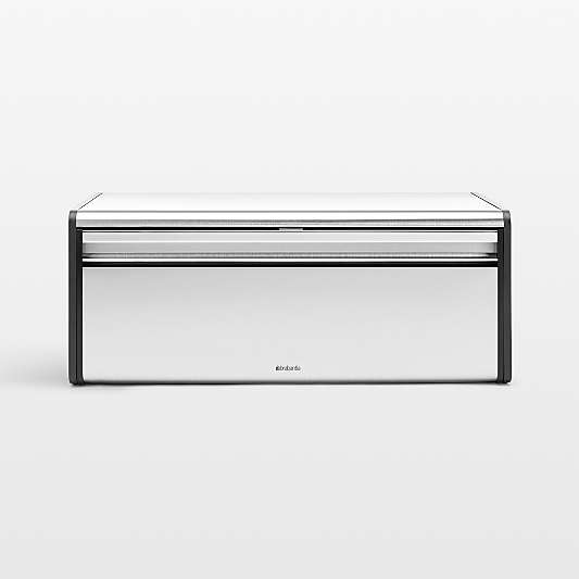 Brabantia Fall Front Matte Steel Bread Box