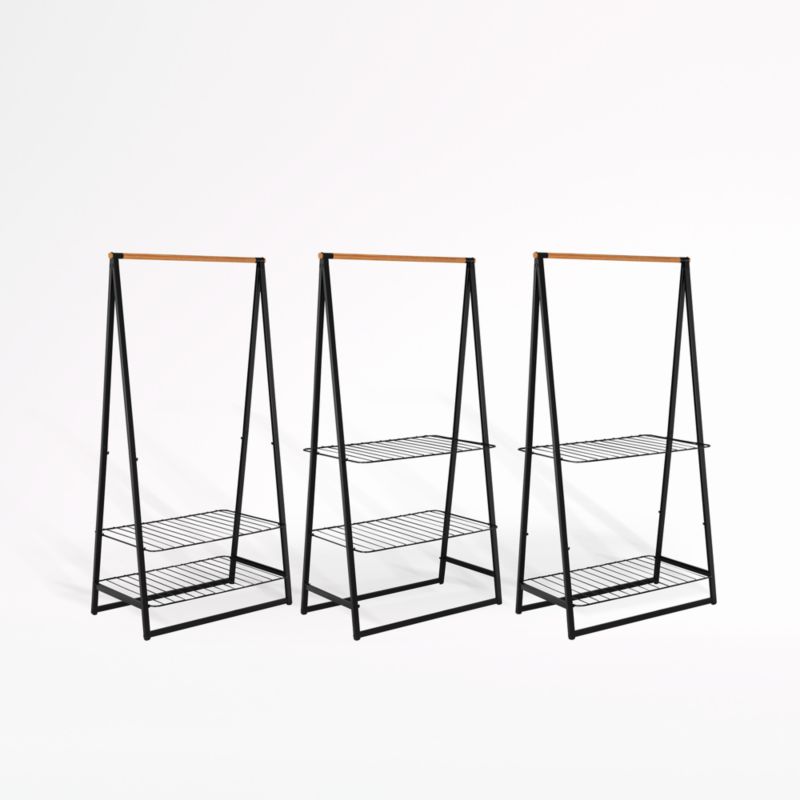 Brabantia Linn Large Black Clothes Rack - image 5 of 7