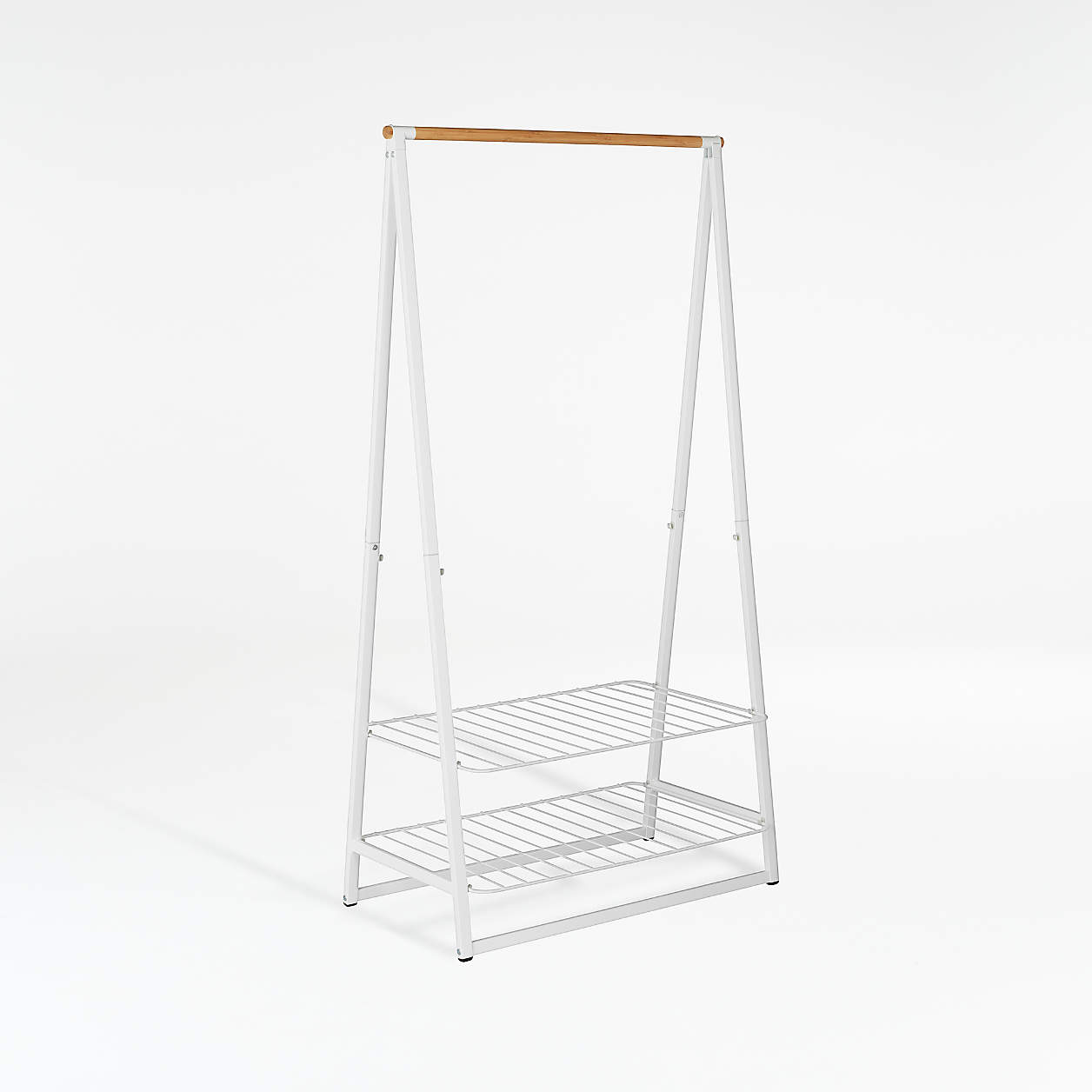 Brabantia Linn Large White Clothes Rack + Reviews | Crate & Barrel