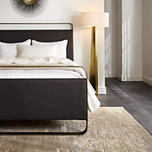 Birch Neutral Wool-Blend Abstract Area Rug 9'x12' | Crate & Barrel