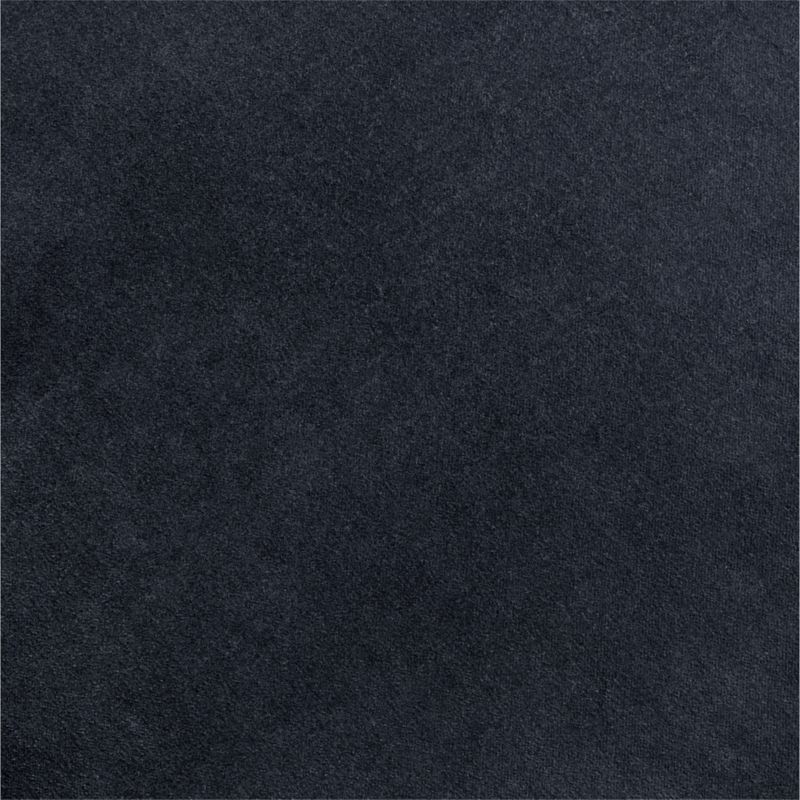 Braided Velvet Border 23"x23" Deep Indigo Throw Pillow Cover - image 2 of 4