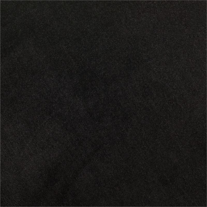 Braided Velvet Border 23"x23" Ink Black Throw Pillow Cover - image 2 of 4