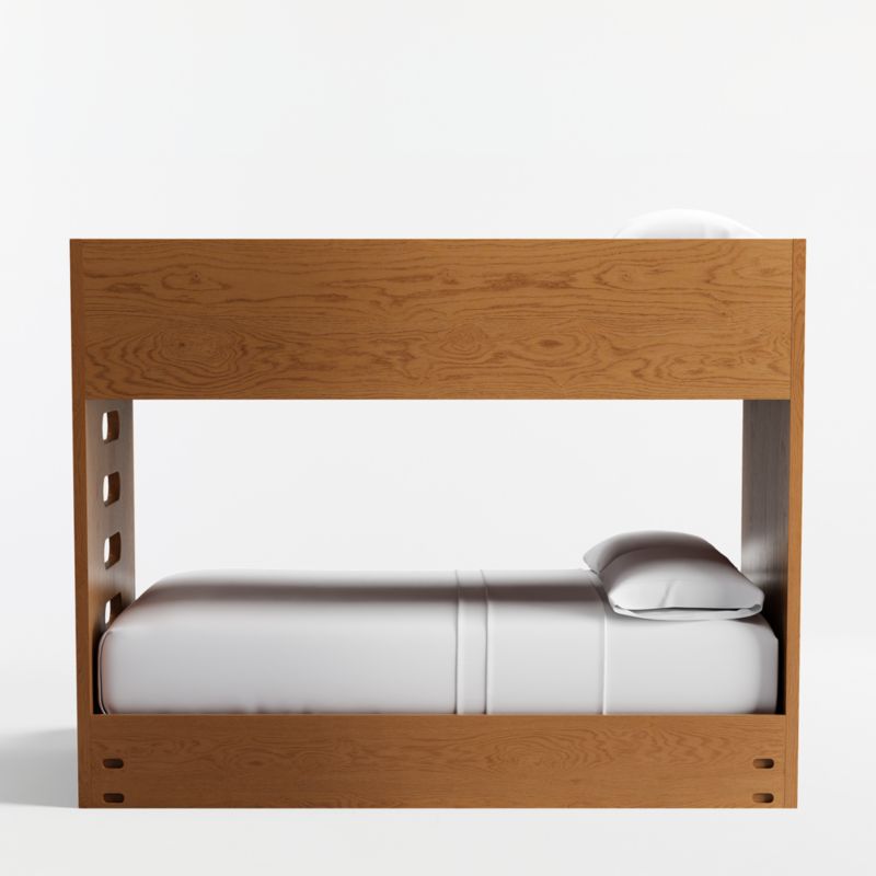 Bridgeman Hazelnut Wood Twin Over Full Kids Bunk Bed - image 1 of 7
