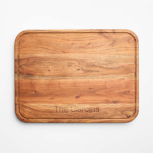 Bradwell Acacia Wood Rounded Edge 20''x15'' Cutting Board