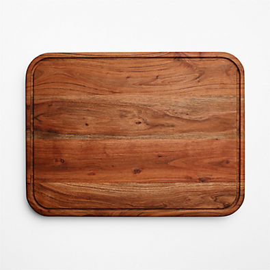 View Bradwell Acacia Wood Rounded Edge 20''x15'' Cutting Board details