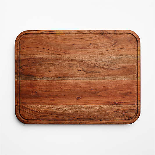 Bradwell Acacia Wood Rounded Edge 20''x15'' Cutting Board