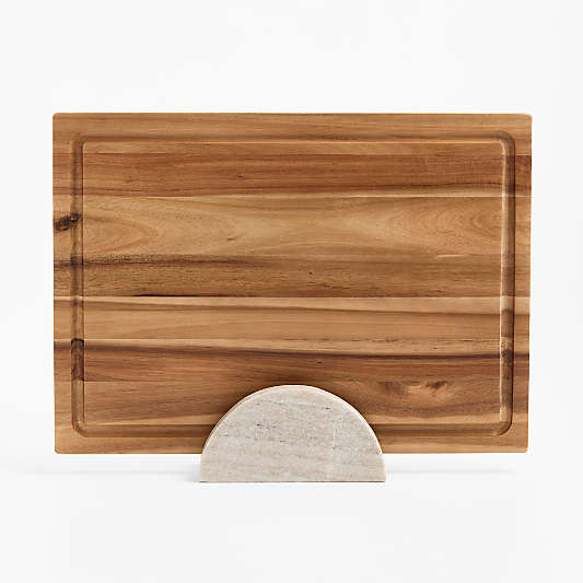 Bradwell Tuscan Kitchen Marble Cutting Board Stand