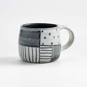 Wilder 16-oz. Speckled Stoneware Mug + Reviews | Crate & Barrel
