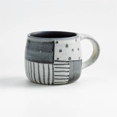 @nyhandcrafted Round Ceramic Tumbler Grey