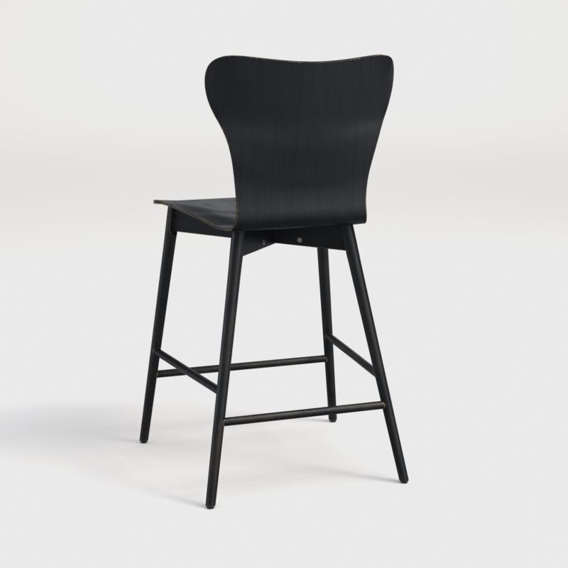 Brera Bruno Black Counter Stool - image 3 of 5