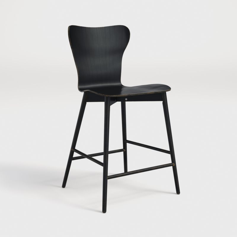 Brera Bruno Black Counter Stool - image 2 of 5