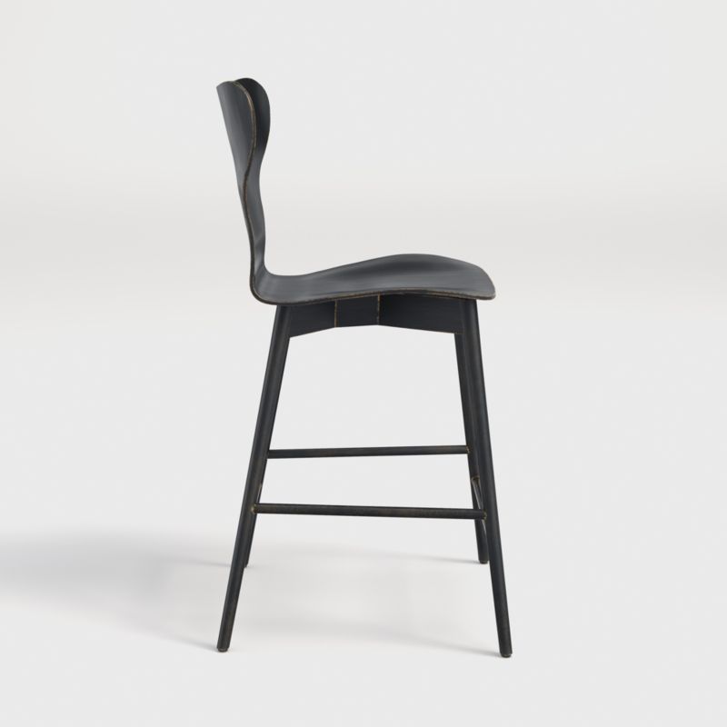 Brera Bruno Black Counter Stool - image 1 of 5