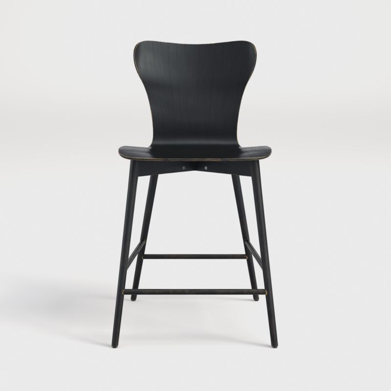 Brera Bruno Black Counter Stool - image 0 of 5