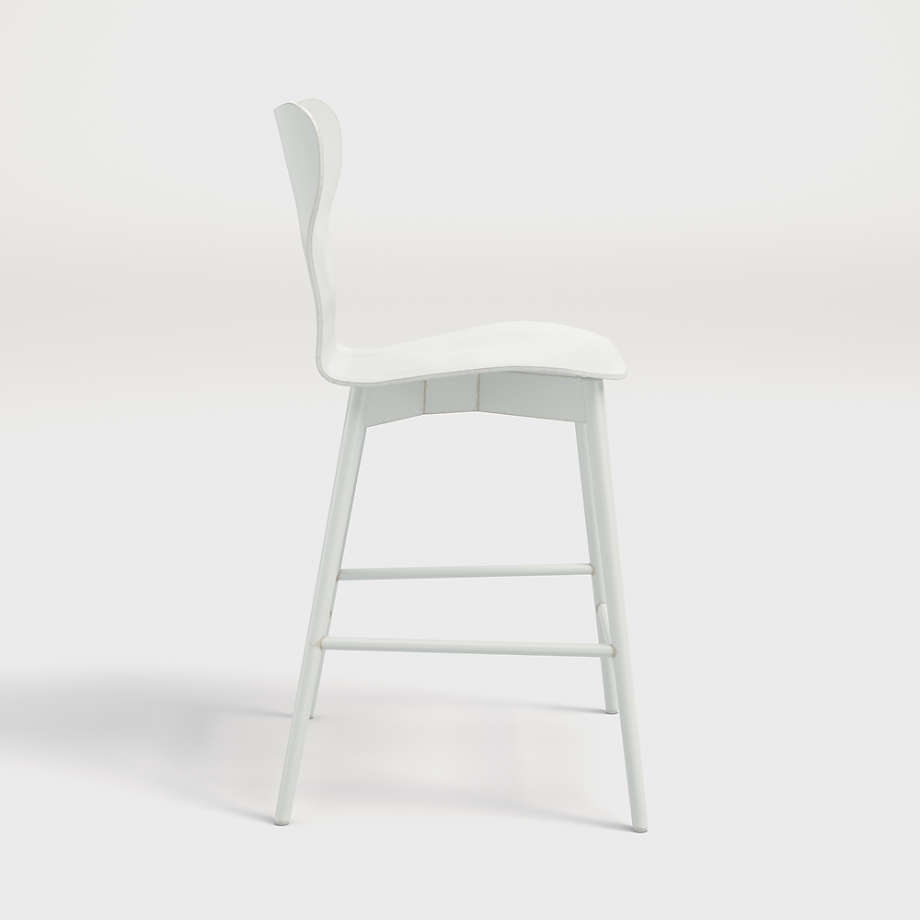 Crate and barrel white bar stools new arrivals