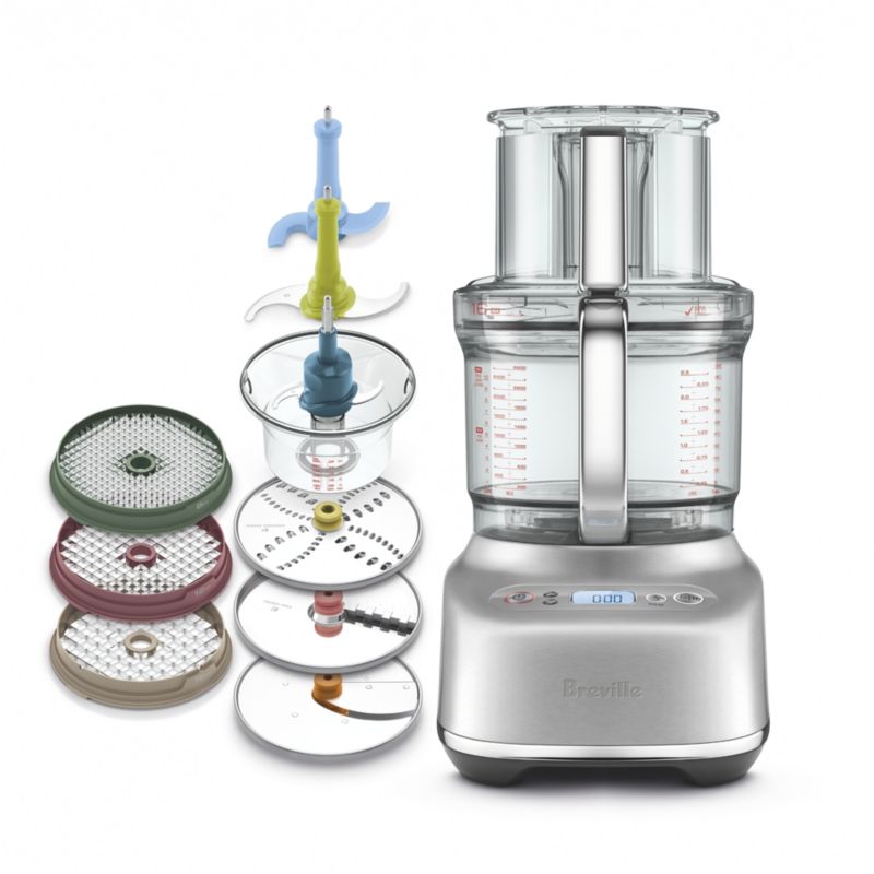 Breville Paradice Brushed Stainless Steel 16-Cup Food Processor +