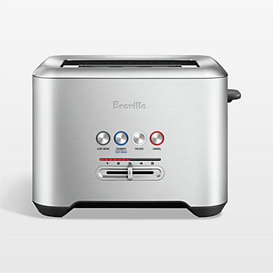 View Breville ® A Bit More ® 2-Slice Toaster in Brushed Stainless Steel details