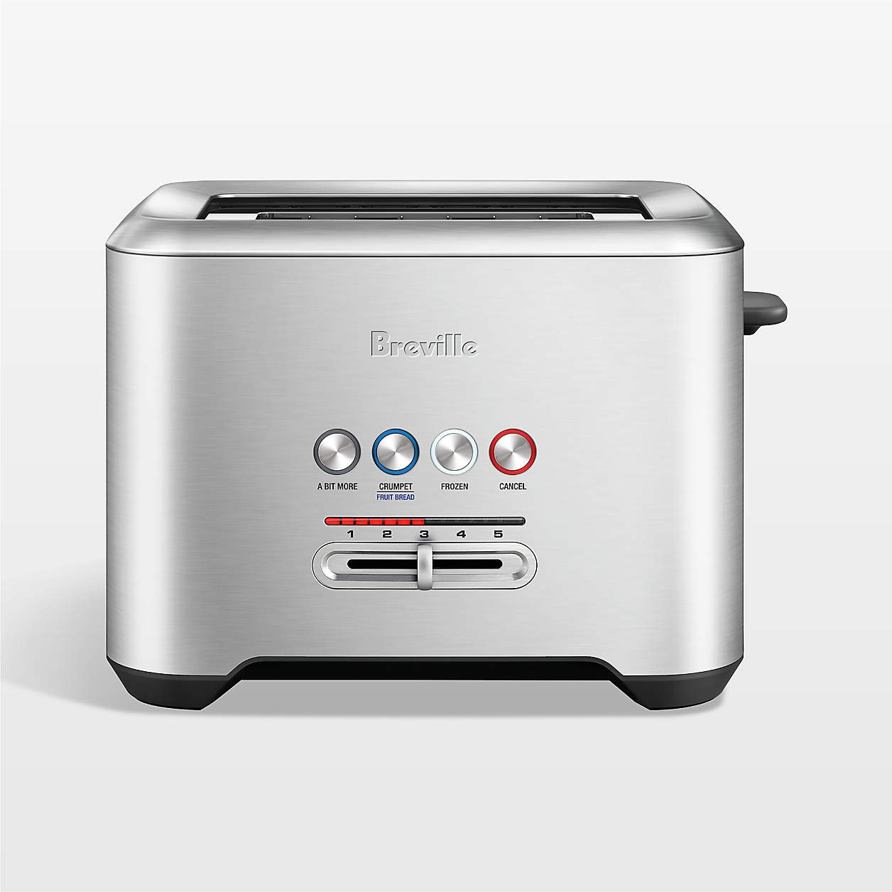 Breville ® A Bit More ® 2-Slice Toaster in Brushed Stainless Steel