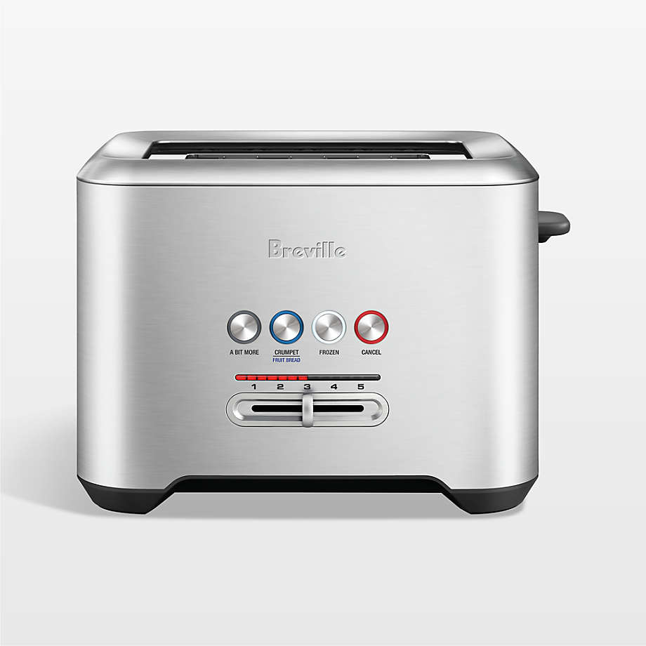 Breville ® A Bit More ® 2-Slice Toaster in Brushed Stainless Steel
